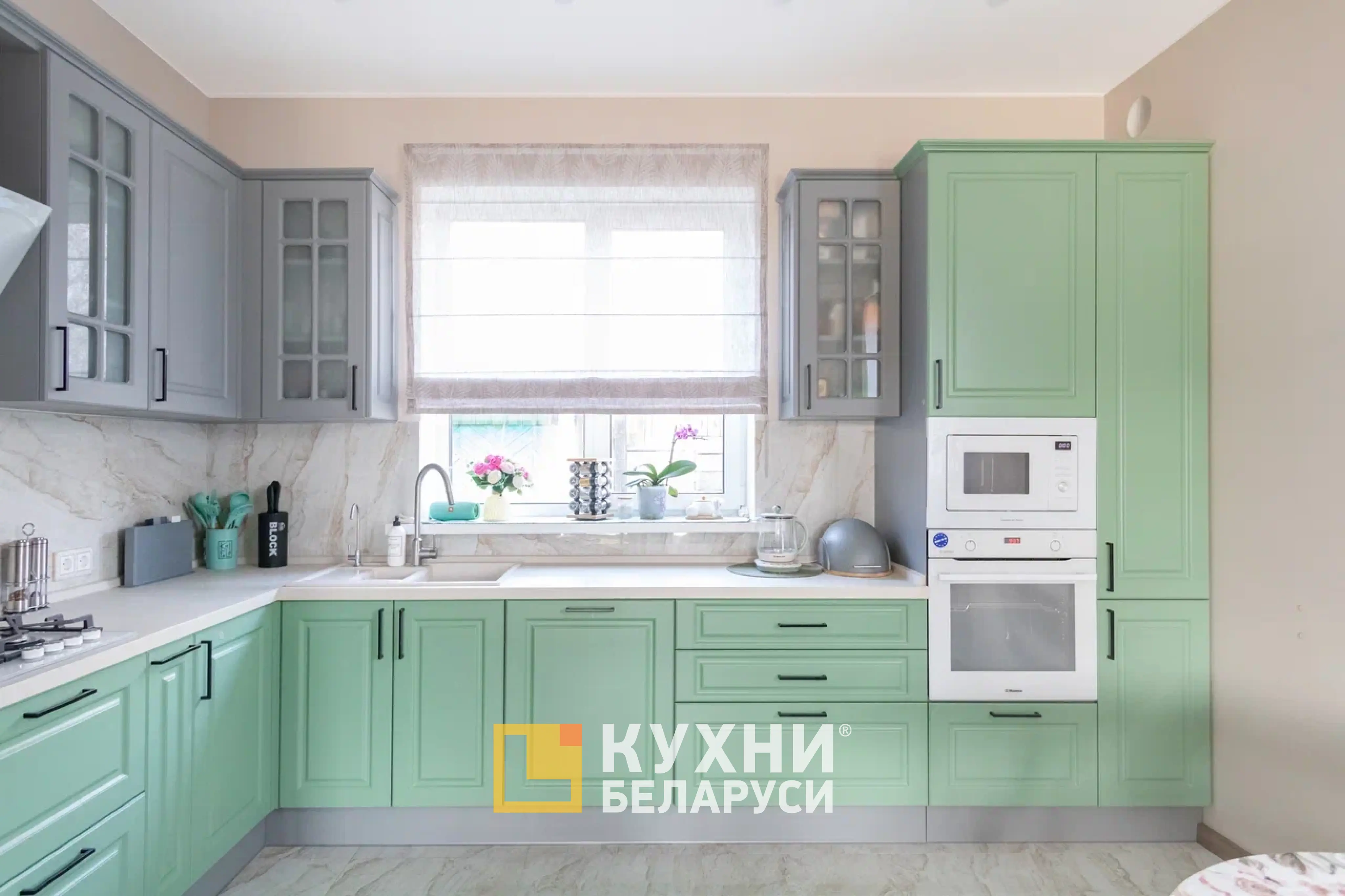 Дизайн кухни гостиной - фото 20